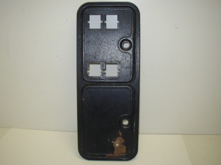 Coin Controls Over/Under Stripped Coin Door (Hole In Lower Door / Some Rust) (Item #22) $23.99